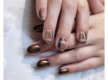 パーミル アイ アンド ネイル クマモト(permille ‰ eye&nail Kumamoto)/個性派チェックネイル