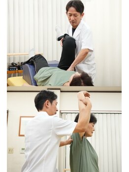 友愛治療院 整体院の写真/【この道のプロが直々に施術！】腰痛やむくみ等身体の不調を次々と改善◎土台の足脚から全身へのアプローチ