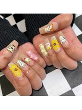 モレリア 心斎橋店(morelia)/手書きキャラクターネイル