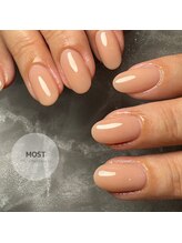 モストネイル 五日市店(MOST nail)/大人のヌーディーネイル