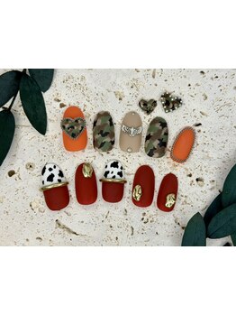 手描きアートが得意なサロン