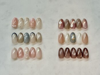 ミライ 福津店(mirai)の写真/卒業・入学シーズンに★上品シンプルネイルで大切な日を美しく♪