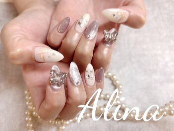 エリナネイルサロン池袋(Alina Nail Salon)の写真/トレンド×あなたらしさで大人可愛く＊【定額デザイン¥5500～】約200種から選べる♪パラジェル登録サロン