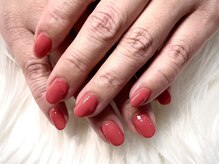 イマージュ(image)/コーラルピンクネイル☆SAYAKA