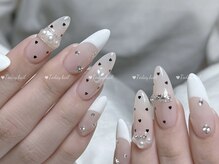 トゥデイネイル(Today.Nail)/ハート/フレンチネイル