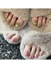 【フット】ご新規様 Candy/ギャリッターワンカラー★¥7700★