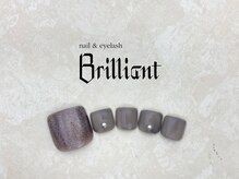 ネイルアンドまつげエクステのお店 ブリリアント 草加(Brilliant)/Foot 　定額8800円コース
