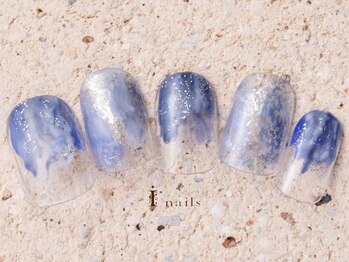 アイネイルズ 町田店(I nails)/クリアベース塗りかけ6480円