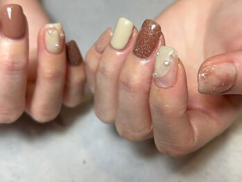 シードネイル(Seed nail)の写真/【桐生市】お仕事や家事などでお爪を長くできない方におすすめ♪深爪のお悩みや美爪形成などにも◎