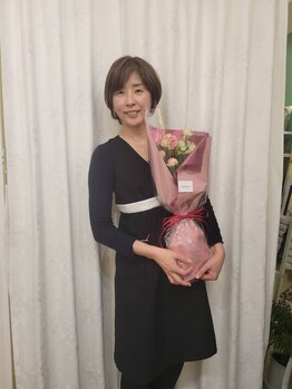 エクラリール(eclat rire)/友人から素敵なお花のプレゼント