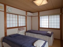 初心の雰囲気（落ち着いた和室空間。1対1のプライベート施術になります◎）