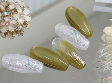 ネイルサロン ジェイ(Nail Salon J)/ニュアンスマグネットホローラメ
