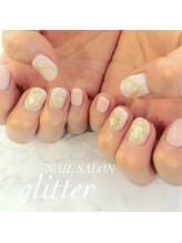 ネイルサロン グリッター(NAIL SALON glitter)/フィルムネイル