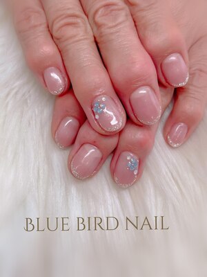 Blue bird nail【ブルーバードネイル】　