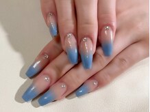 ラビング(Loving)/大人水色グラデーション