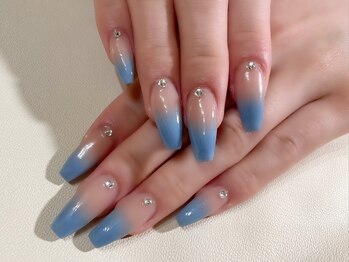 ラビング(Loving)/大人水色グラデーション