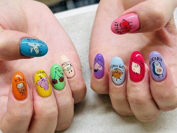 ネイルサロン ドゥ(Nail Salon Doux)/【ほり】フルーツネイル