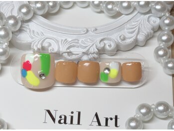 アンダンテ ネイル スタジオ トウキョウ(ANDANTE NAIL STUDIO TOKYO)/フットデザインアート