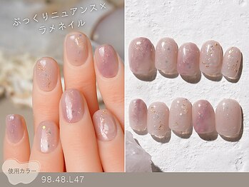 ナイスネイル なんば店/60種類から選ぶトレンドネイル