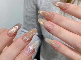 クリスマスデザインネイル