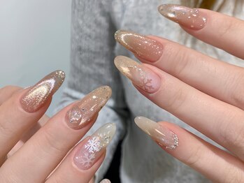 クリスマスデザインネイル