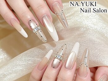 ナユキ 池袋店(NA.YUKI)/キラキラワンホンドットネイル