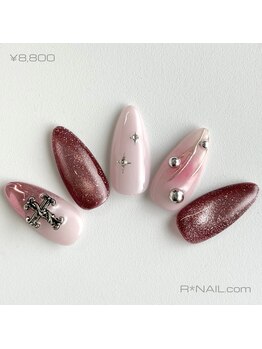 アールネイルドットコム(R*NAIL.com)/¥8,800定額デザイン