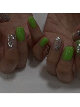 ロトリー(Lotly.)/枝豆カラーホロ花