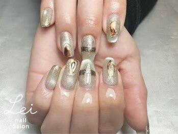 レイネイル(Lei nail)/マグネットデザイン　¥6,000
