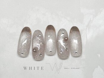 ホワイト(WHITE)/5月6月トレンドデザインコース