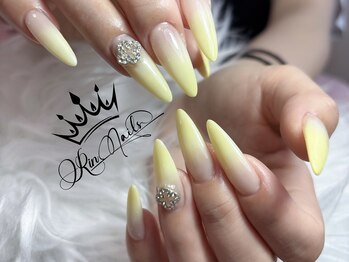 リンネイル 名古屋新栄町店(Rin.Nails)/ &nbsp;10本長さ出しシンプルデザイン
