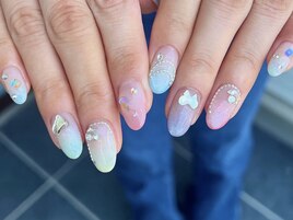 かき氷ネイル　11,000円