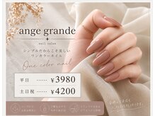 アンジュ グランデ(ange grande)の雰囲気(ワンカラーネイルのみになります!フットネイルも承り中です)