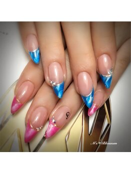 ネイルサロンアンドスクールエムズブロッサム(Nailsalon & school M's Blossom)/スカルプアート込コース
