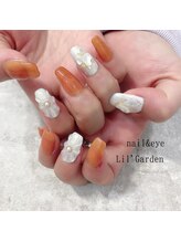 リルガーデン 新宿南口(Lil' Garden)/ぷくぷくフラワーネイル