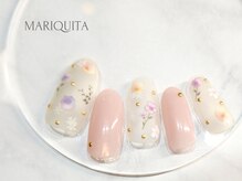 ネイルサロン マリキータ(MARIQUITA)/小花柄ネイル/春ネイル/春