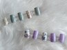 hand nail 定額デザイン ¥4180 (持込デザイン不可)