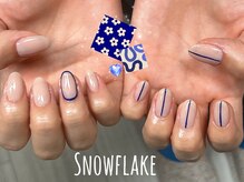 スノーフレーク(Snowflake)/持ち込みアート6本コース/8500円