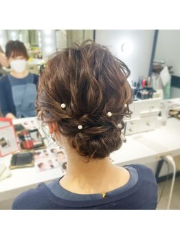 アトリエはるか コトチカ京都/お呼ばれシニヨン☆