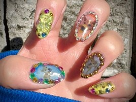 個性派推しネイル☆