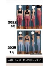 ピラティススタジオ グランツ(Glanz)/44歳　週3日はご来店