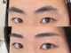 ホワイトアイ 茶屋町(WHITE EYE)の写真/【男性のお客様も大歓迎☆】お顔の印象は8割眉で決まる!!眉毛を整えることで爽やかな印象に♪初回¥4480!!