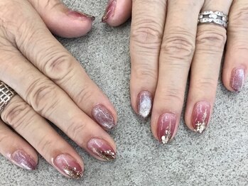 クレア(CLEA)の写真/特別な日は自分史上一番キレイな指先で♪大事なイベントや結婚式は指先も華やかにネイルもお任せください!