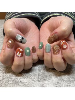 イロ(iro)/犬ネイル♪