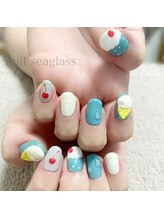 ネイル シーグラス(nail seaglass)/