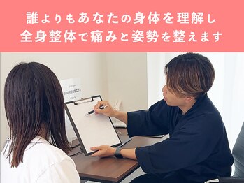 整体院ひなた 宮崎院/自分の体の現状が理解できます