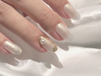 ネイルクルーノーヴル(nail Clou Noble)/ミラー×パール×オーロラ