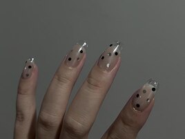 Yoko限定　クリアドットネイル