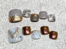 アメリ ネイル(Ameri nail)/フット定額ネイル¥8800