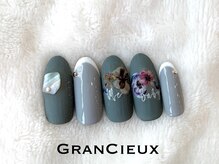 クアトログランシュ 青葉台(QUATRO×GranCieux)/フラワーマットネイル